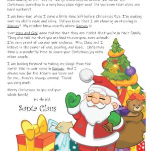 Santa Letter C